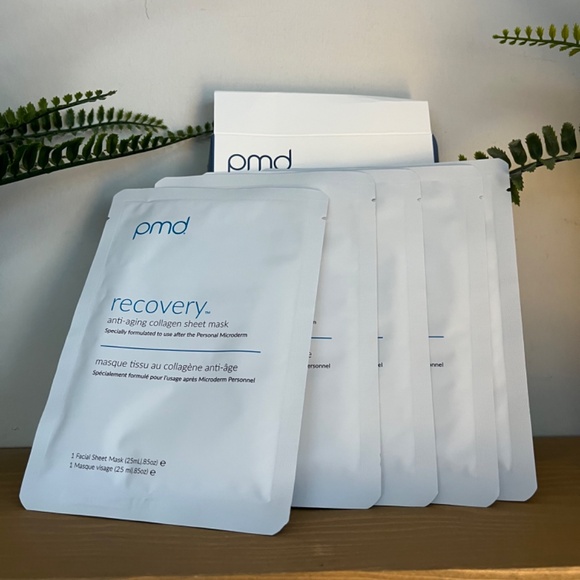 PMD Recovery Anti-Aging Collagen Sheet Mask – 5 Pack (New in Box) - Picture 4 of 5